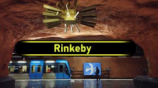 Metro | Tunnelbana Station Rinkeby - Stockholm 🇸🇪 - Walkthrough 🚶