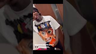 Tj so happy about he's new chain🔥 #influencer #funny #TJwatkins