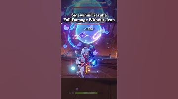 Sigewinne Kazuha Fall Damage Without Jean Stygian Onslaught
