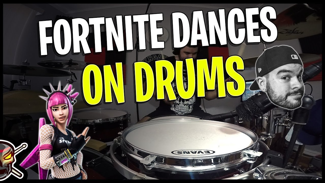 Fortnite Dances Played on Drums Ep. 1 Fortnite YouTube