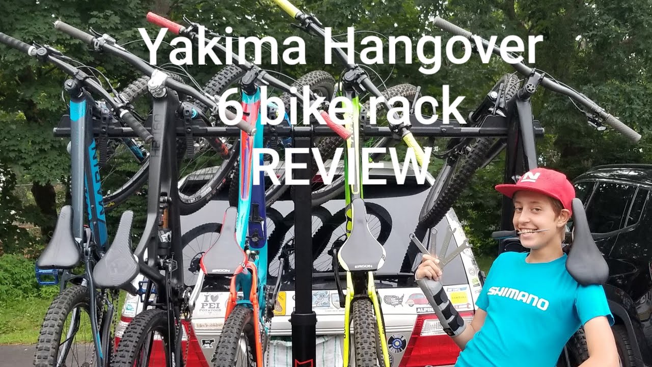 Yakima HangOver 6 Hitch-Mounted Bike Rack