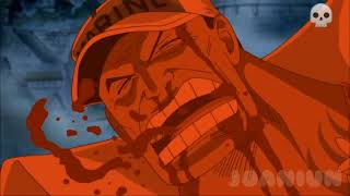 Barba Branca Derrota Akainu