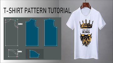 T shirt pattern making by using lectra modaris in bangla.