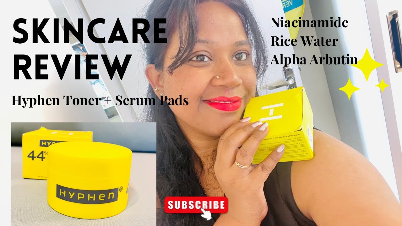 Hyphen Rice Water Brightening Serum Pads Review | Toner + Serum in One | Honest Skincare Review