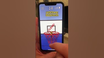 Rare Clear Shot 🏀 3D #Basketball Game 🏀 #Unity Asset 🏀 #GameDev
