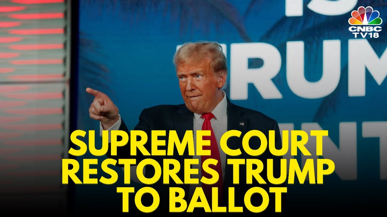 US Supreme Court Rules Trump Can Remain on 2024 Primary Ballots ...