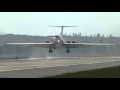 Air Koryo Il-62M landing at Pyongyang Airport