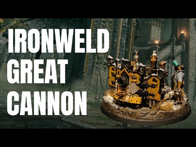 CITIES OF SIGMAR: IRONWELD GREAT CANNON - AOS/CITIES OF SIGMAR - LE TEMPLE DU HOBBY