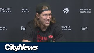 New Raptors Olynyk and Agbaji discuss trade