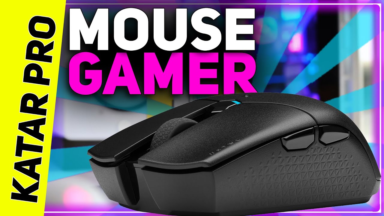 MOUSE GAMER ULTRA LIGERO Y *BARATO* ❤ | CORSAIR KATAR PRO