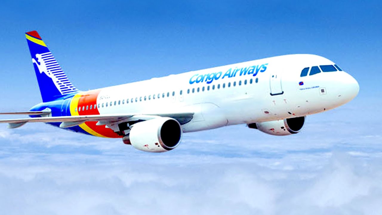 AÉROPORT DE NDJILI ARRIVÉ D’ UN NOUVEAU AVION ÉTIENNE TSHISEKEDI AIRBUS A 320 de CONGO AIRWAYS