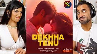 Dekhha Tenu Song Reaction! | Mr. & Mrs. Mahi | Rajkummar Rao, Janhvi Kapoor | Mohd. Faiz | Jaani