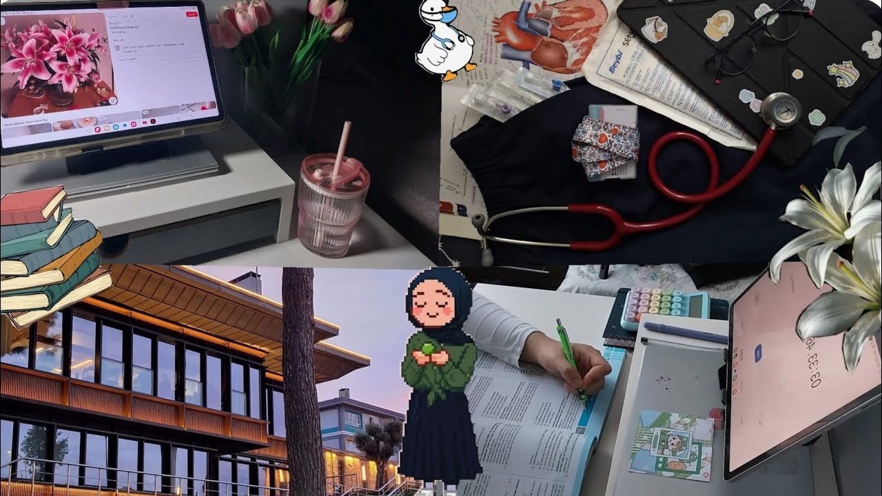 Study Vlog / Bol ders çalışmalı, staj hazırlık 