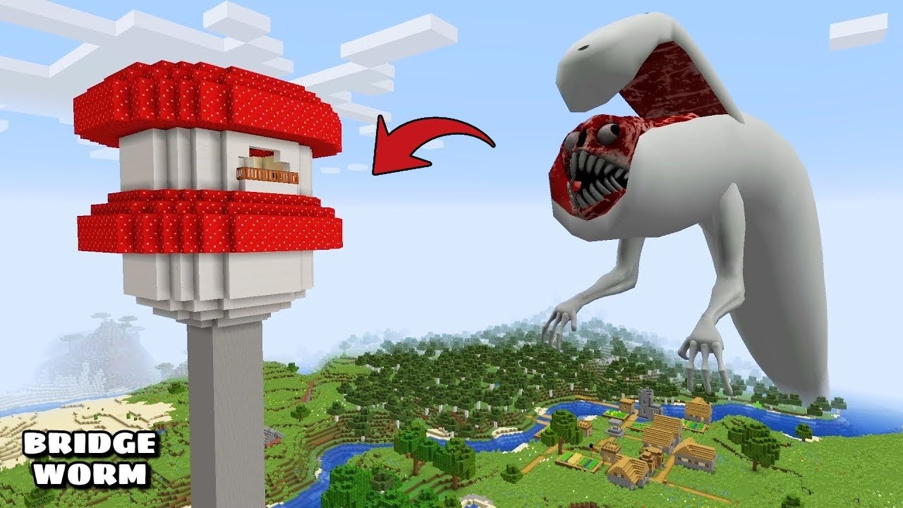 i Found Scariest SHIN MAZA WORM 😱 in Minecraft | Minecraft Horror |