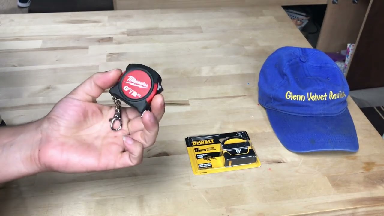 Comparison Review of Milwaukee 6 ft. Keychain Tape Measure Vs DEWALT 9