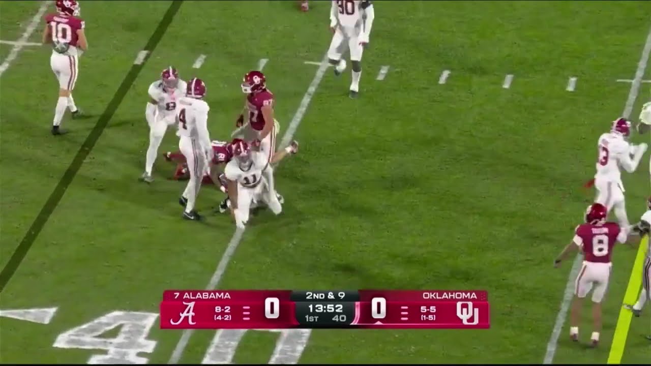 2024 NCAAF Oklahoma vs Alabama - NO HUDDLE - OU Radio Call