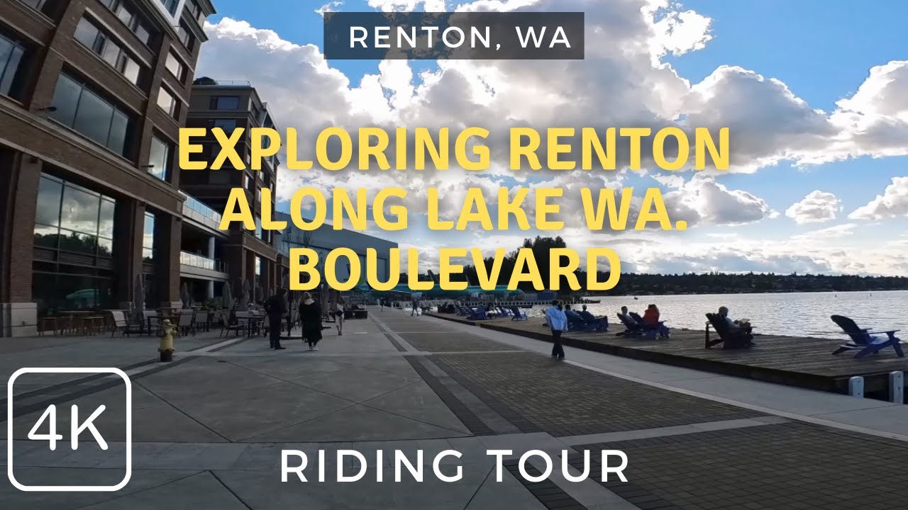 Ride Along Lake Washington Boulevard, Coulon Park, Southport, Seahawks ...