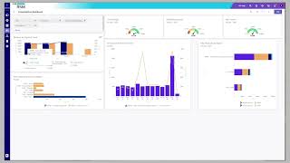 Data visualisation using Planful Dashboards