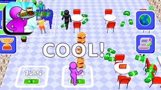 Dream Restaurant 🥪🍔💶All Levels Gameplay Android, iOS DR1GP1* screenshot 5