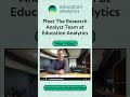 Meet The Research Analyst team at EA!