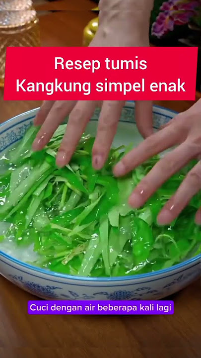 resep tumis kangkung sat set #shortvideo #cooking #fypシ゚viral