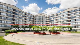 1001 Cedarglen Gate, PH 720 Mississauga: Penthouse Living in Mississauga! | Spacious 2+1 Bed, 2 Bath
