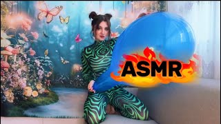 ASMR | Blowing Up A Giant Balloon To MAX 💥💚