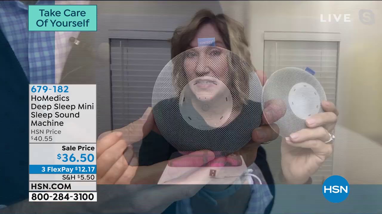 HoMedics Deep Sleep Mini Sleep Sound Machine YouTube