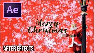 After Effects Tutorial -  How to Create Christmas Greeting screenshot 2