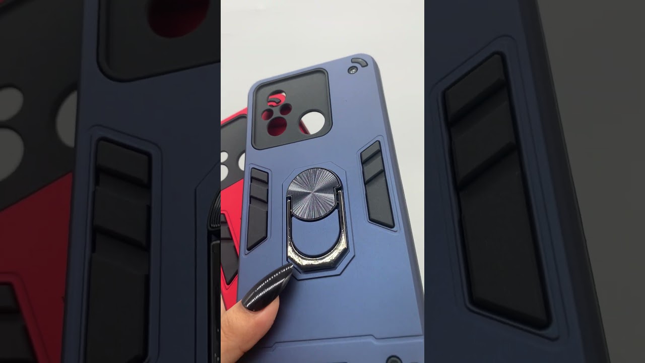 New Grip Ring Design Case Hard Back Cover for Redmi 12C