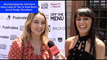 Alexa Losey Talks About "My Dead Ex" Show And LA Food Bowl Burgers - Alexisjoyvipaccess Interview