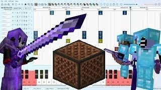 Clownpierce's Song With Note Blocks using note block studio (An Enigmatic Encounter Short Version)