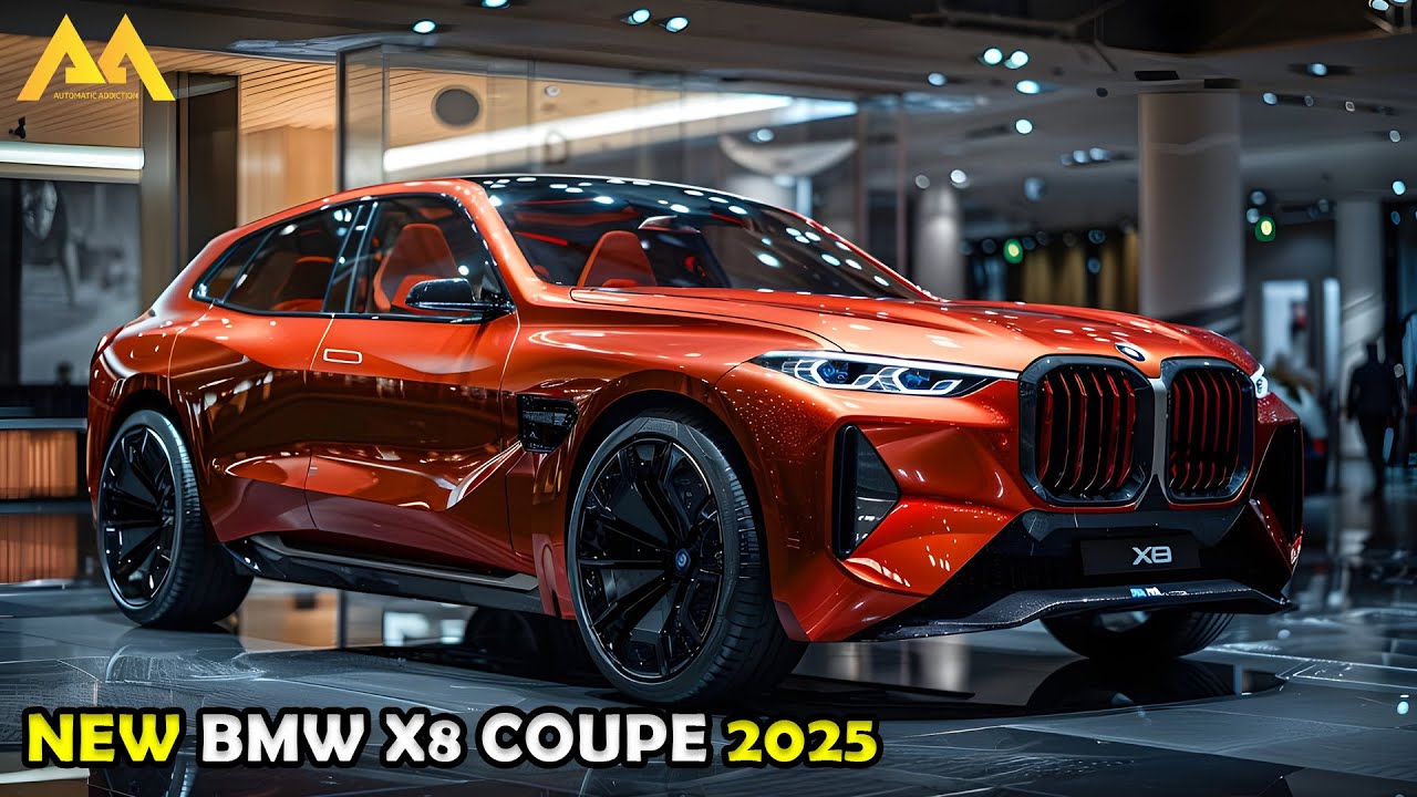 BMW X8 Coupe 2025: A Sneak Peek at BMW's Latest Innovation - YouTube