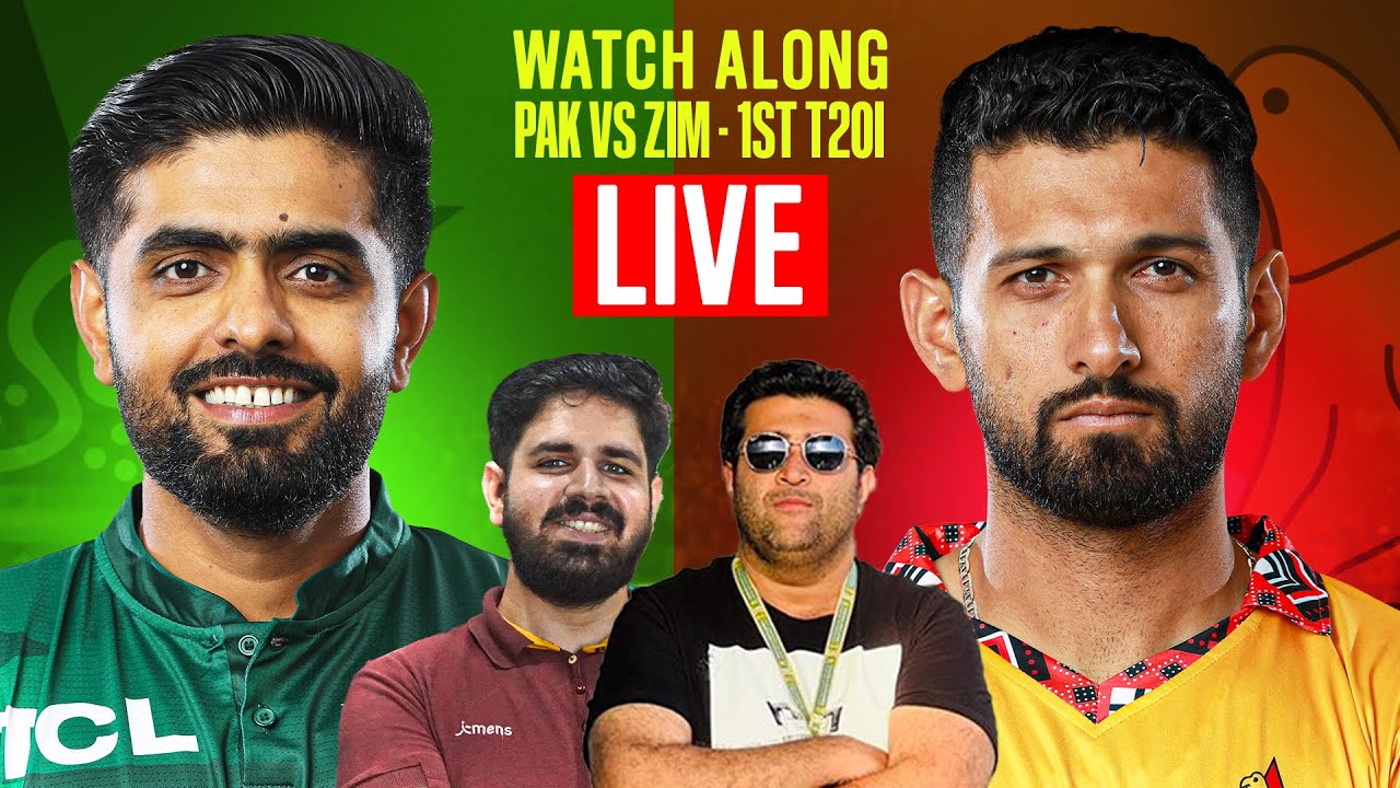 PAK vs ZIM T20 LIVE! | Tri-Series Watch-Along & Reaction | Rawalpindi | PakPassion Net Live