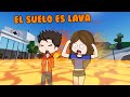 EL SUELO ES LAVA EN BROOKHAVEN ROBLOX