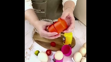 Kitchen Gadgets Egg Cracking Tool Handheld Egg Slicer