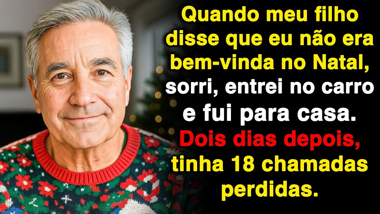 Meu filho disse que não me esperava para o Natal, então cancelei a hipoteca!
