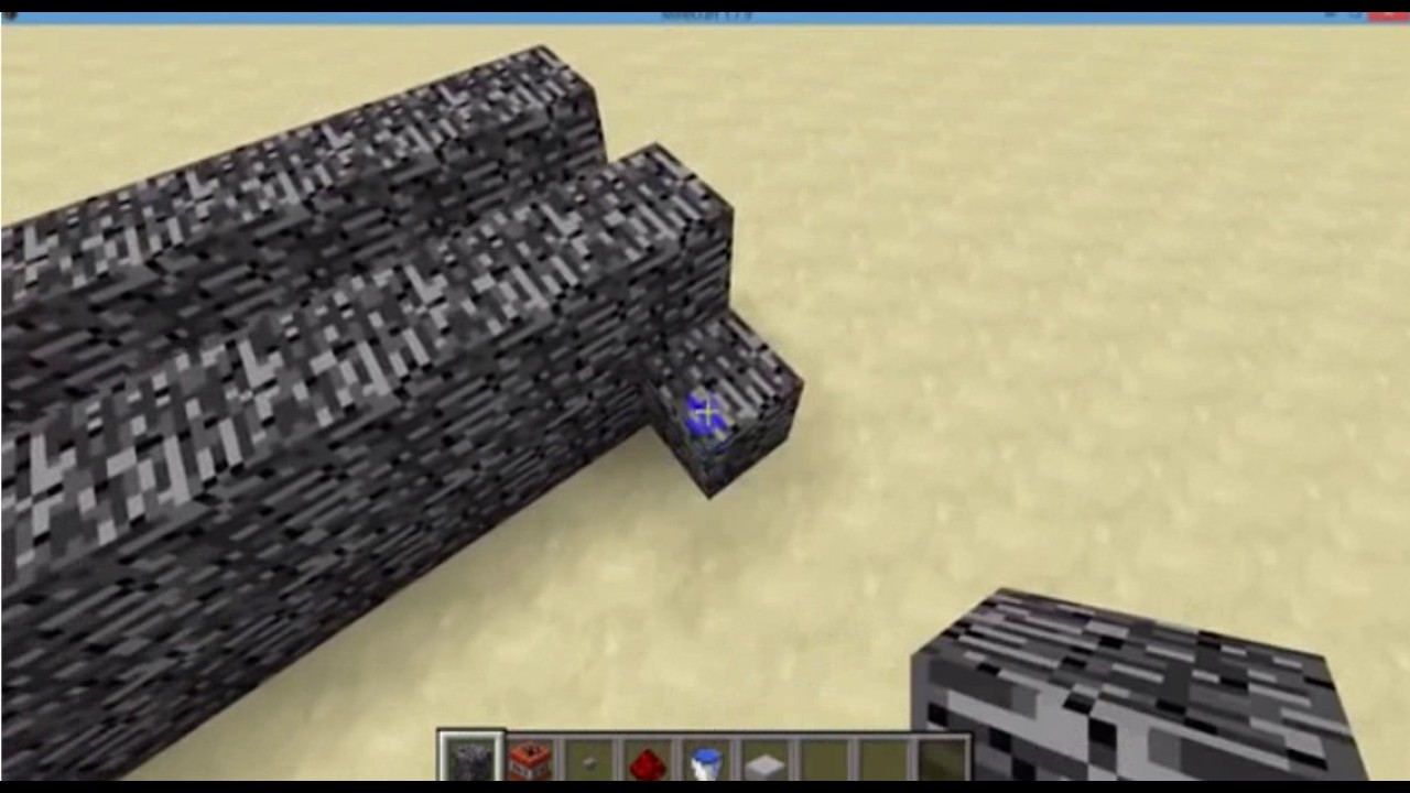 comment faire un canon dans minecraft - YouTube