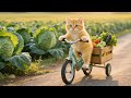 Mama Cat Injured in the Hospital – Kitten Harvests Vegetables to Sell for Money to Buy Medicine !