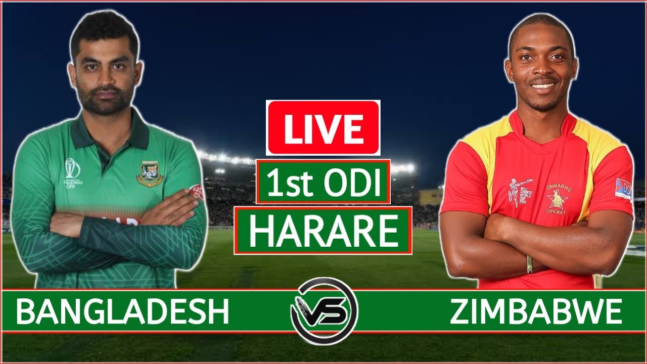 Zimbabwe vs Bangladesh ODI Live Scores & Commentary ZIM vs BAN 1st Zimbabwe vs Bangladesh ODI Live Scores & Commentary ZIM vs BAN 1st