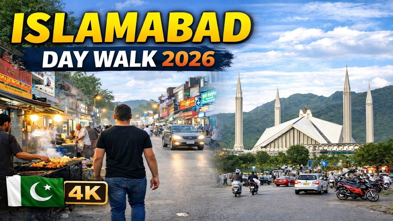 Exploring Islamabad Walking Street 🚶‍♂️ | City Life