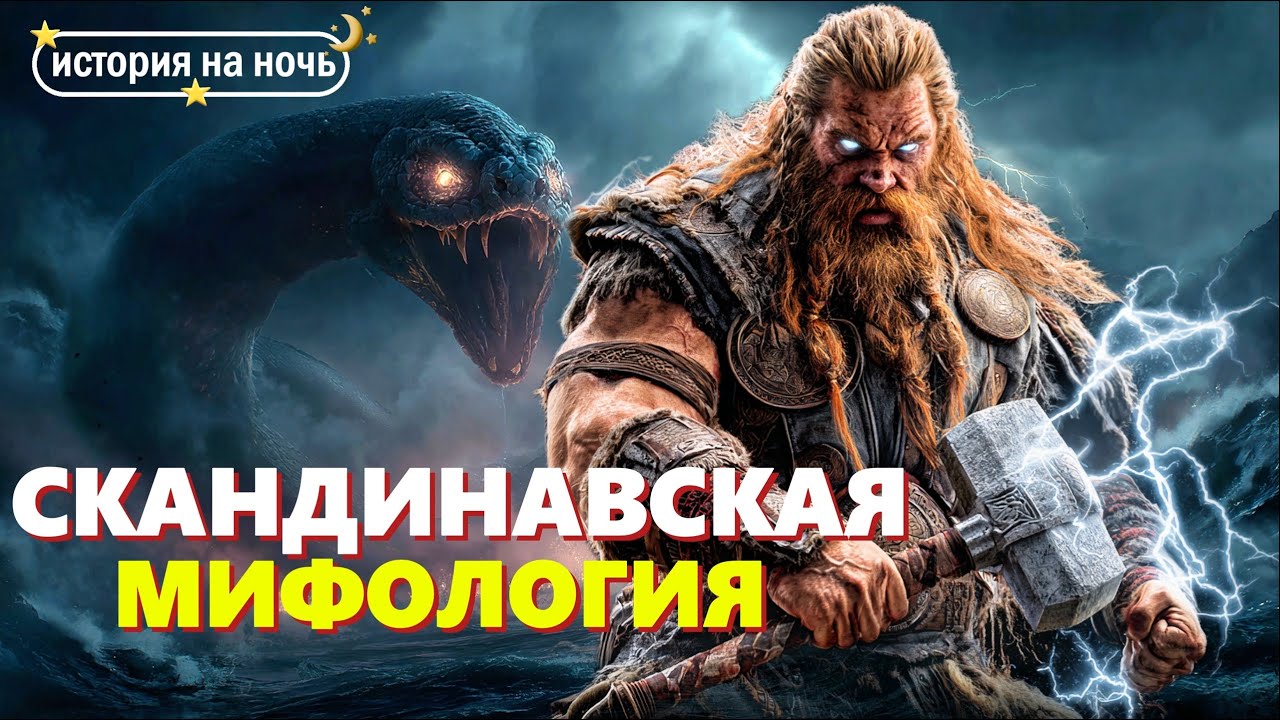 ✅ Скандинавская мифология 🌙 От сотворения мира до Рагнарёка | Истории на ночь