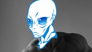 Alien emoji chad meme