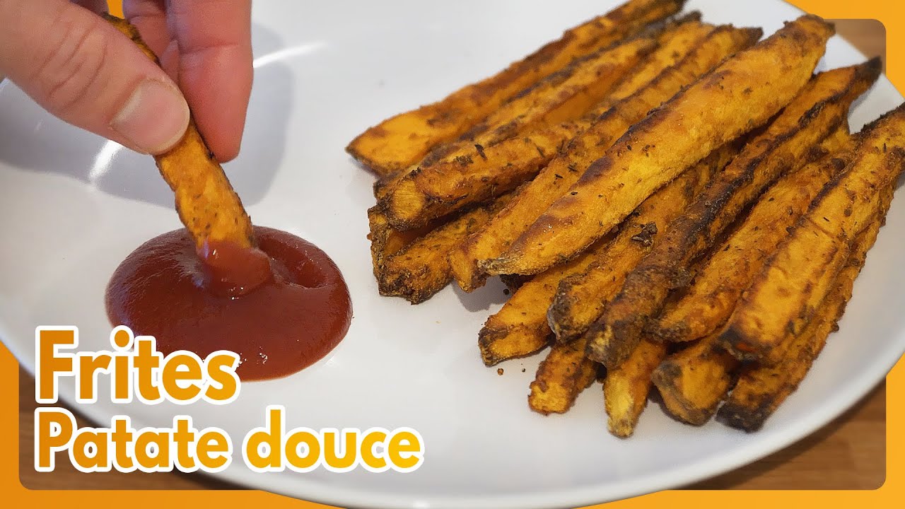 Elles disparaîtront en 1 minute ! Frites de patate douce croustillantes au four 🍟