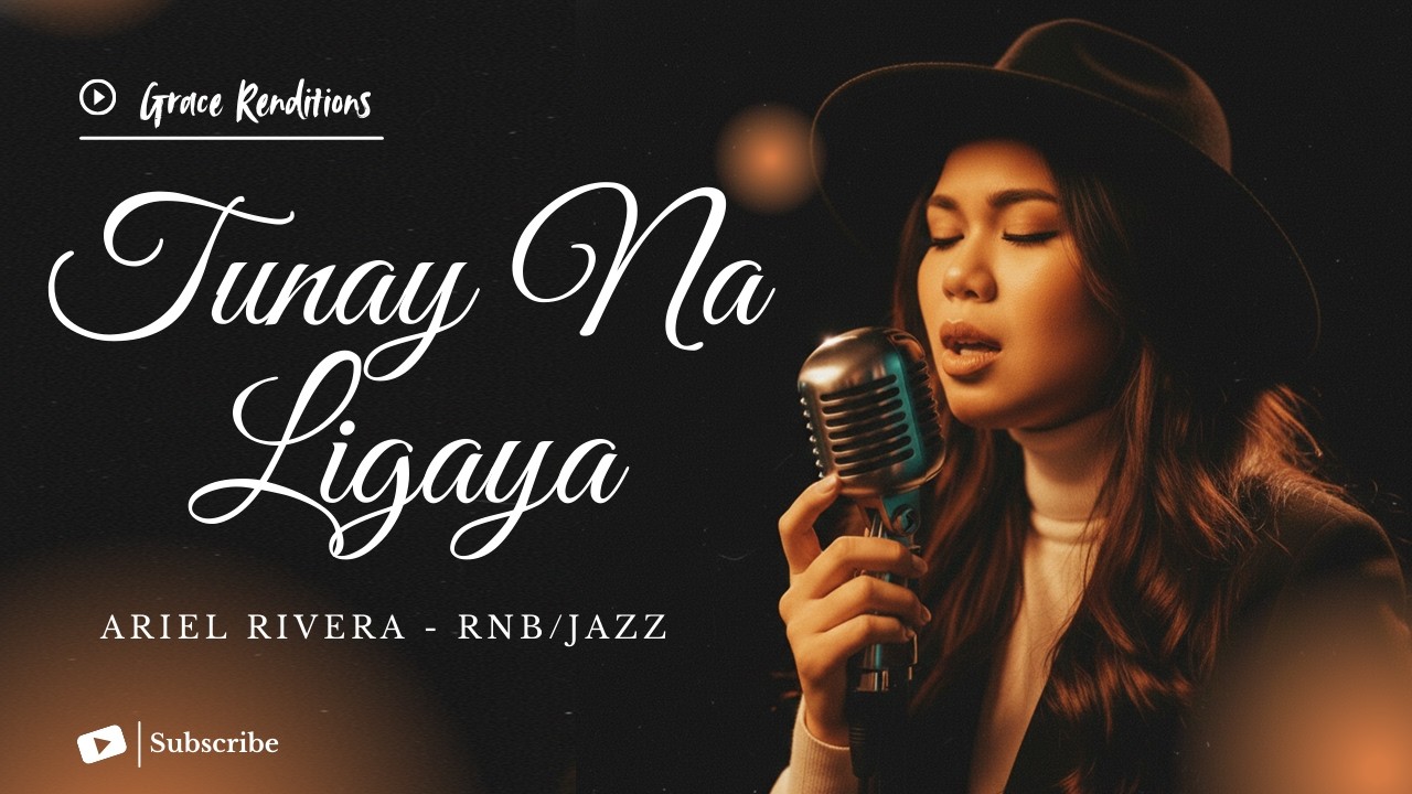 Tunay Na Ligaya - Ariel Rivera - Female - RNB/Jazz Cover (Lyric Video)