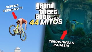 MEMBUKTIKAN 44 MITOS DI GTA 5 !! ADA TEROWONGAN RAHASIA BAWAH LAUT ??