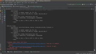 Python Network Packet Sniffer Tutorial   7   Running the Program
