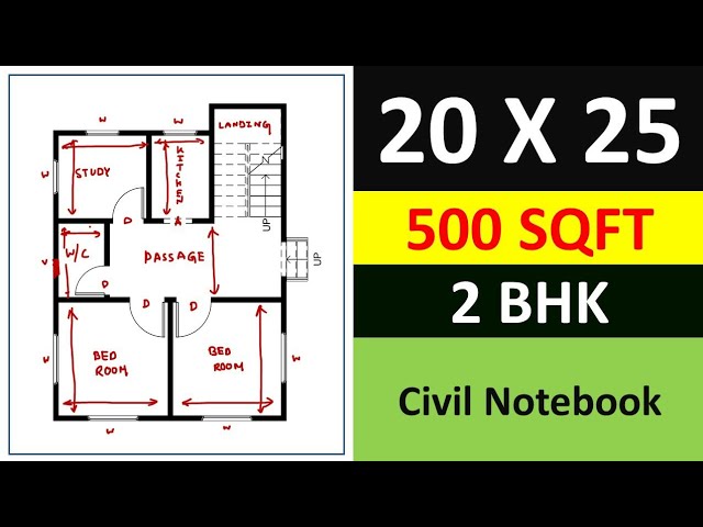 500 Sqft 2 Bedroom House Plans Sq Ft India 20 X 25 You 500 Sqft 2 Bedroom House Plans, 400 Sq Ft House Plans In Tamilnadu