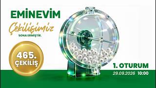 Eminevim 465. Çekilişi 29 Eylül Tarihli Canlı Yayını - 1. Oturum