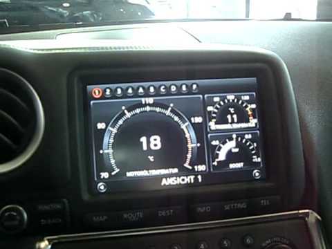 Nissan GTR Head Unit - YouTube